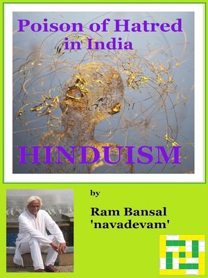 cover image of Poison of Hatred in India